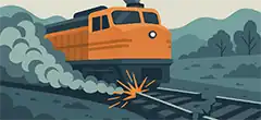 Train Wreck Icon