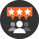 customer reviews Icon