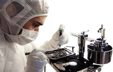 Clean room data recovery for all media devices
